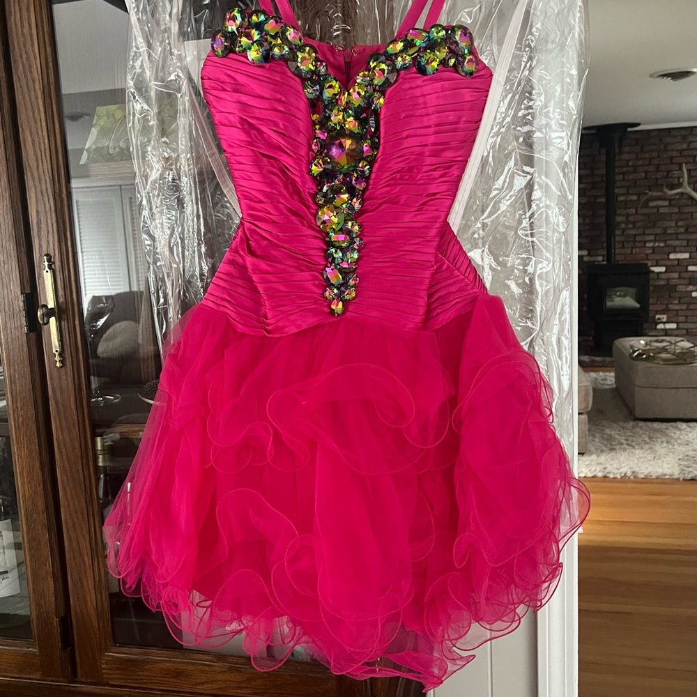 Sherri Hill Pink Dress